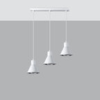 Pendelleuchte TALEJA 3 weiß [ES111] Sollux Lighting