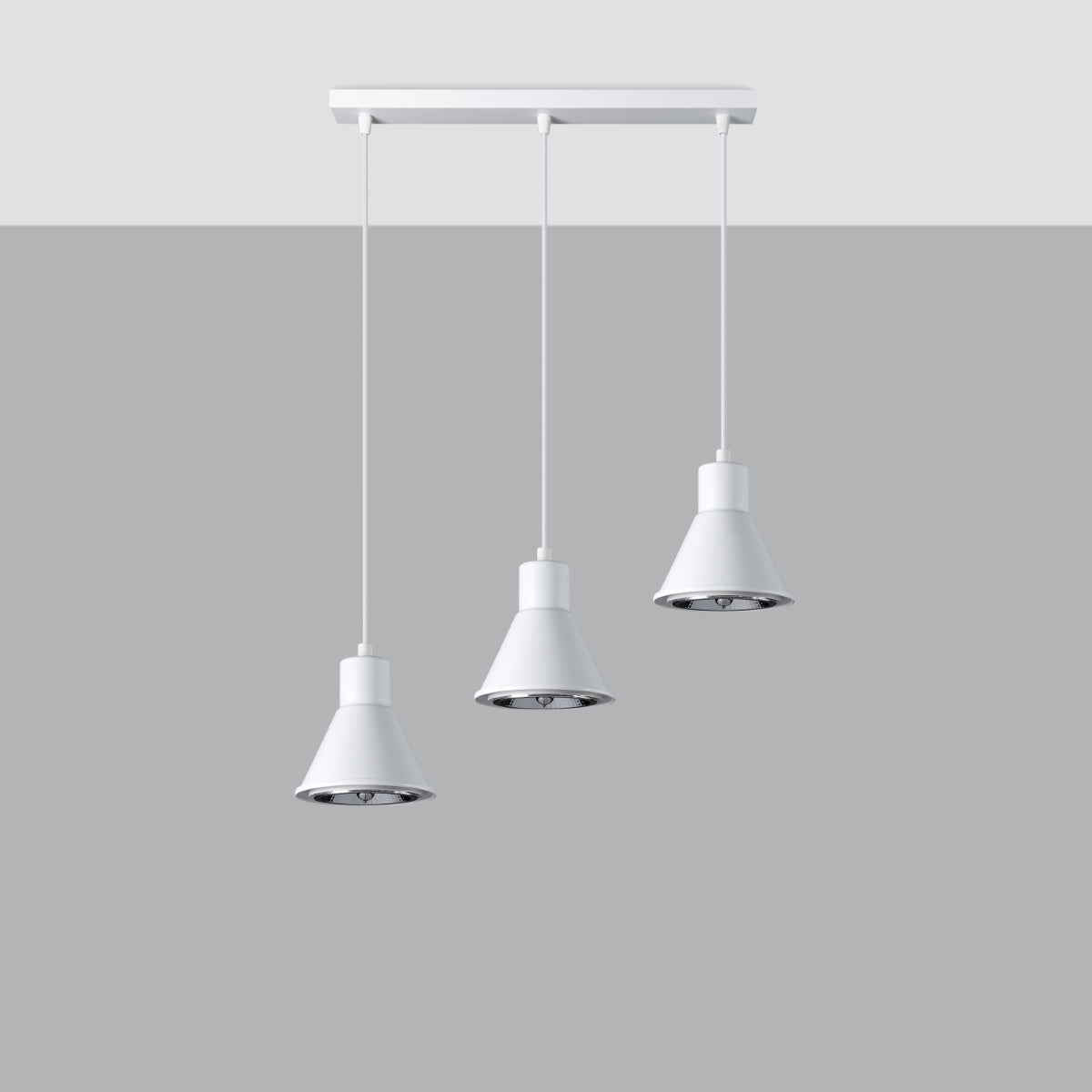 Pendelleuchte TALEJA 3 weiß [ES111] Sollux Lighting
