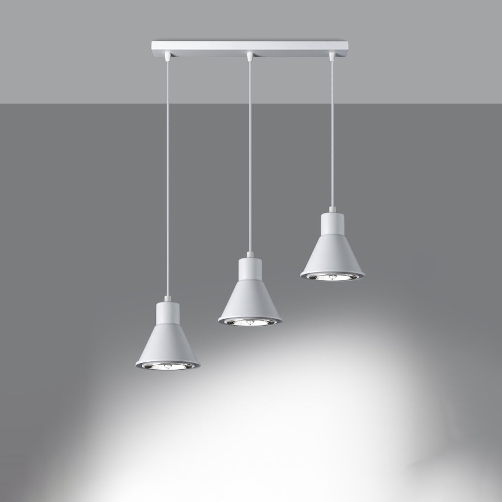 Pendelleuchte TALEJA 3 weiß [ES111] Sollux Lighting