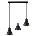 Pendelleuchte TALEJA 3 schwarz [ES111] Sollux Lighting