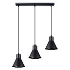 Pendelleuchte TALEJA 3 schwarz [ES111] Sollux Lighting