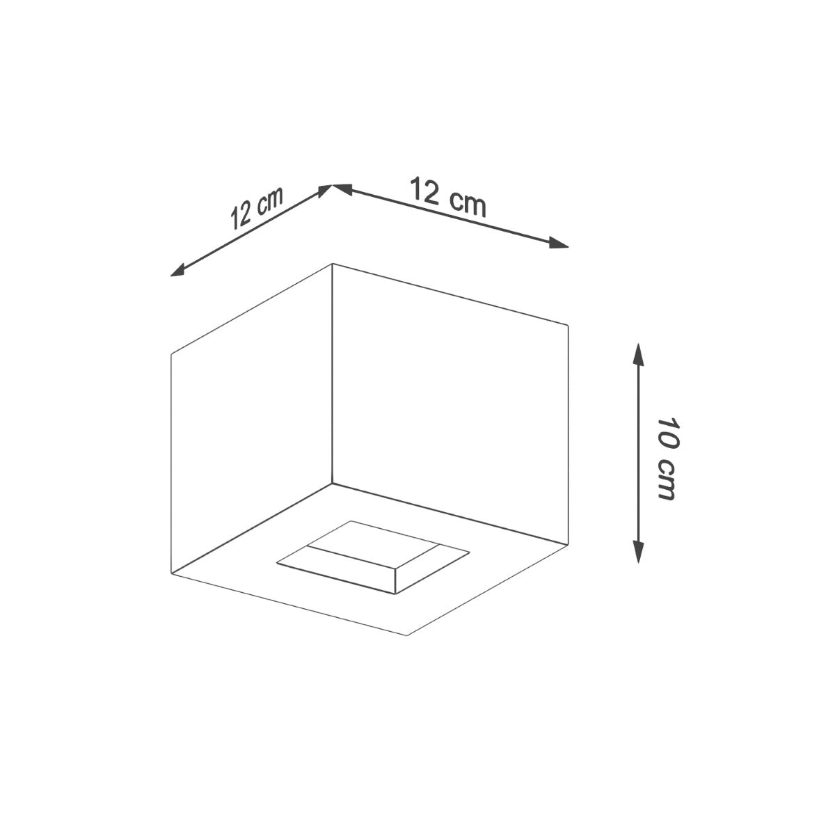 Wandleuchte LEO Beton Sollux Lighting