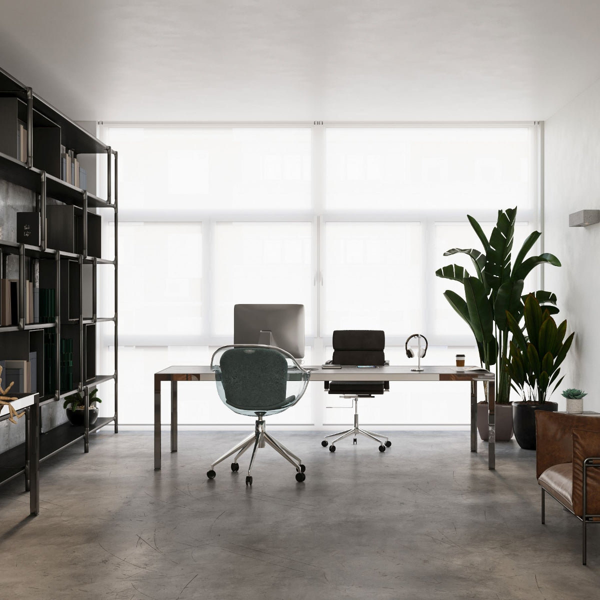Wandleuchte VEGA 30 Beton Sollux Lighting