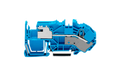 1-Leiter-N-Trennklemme WAGO, 16mm², Push-in CAGE CLAMP®, blau