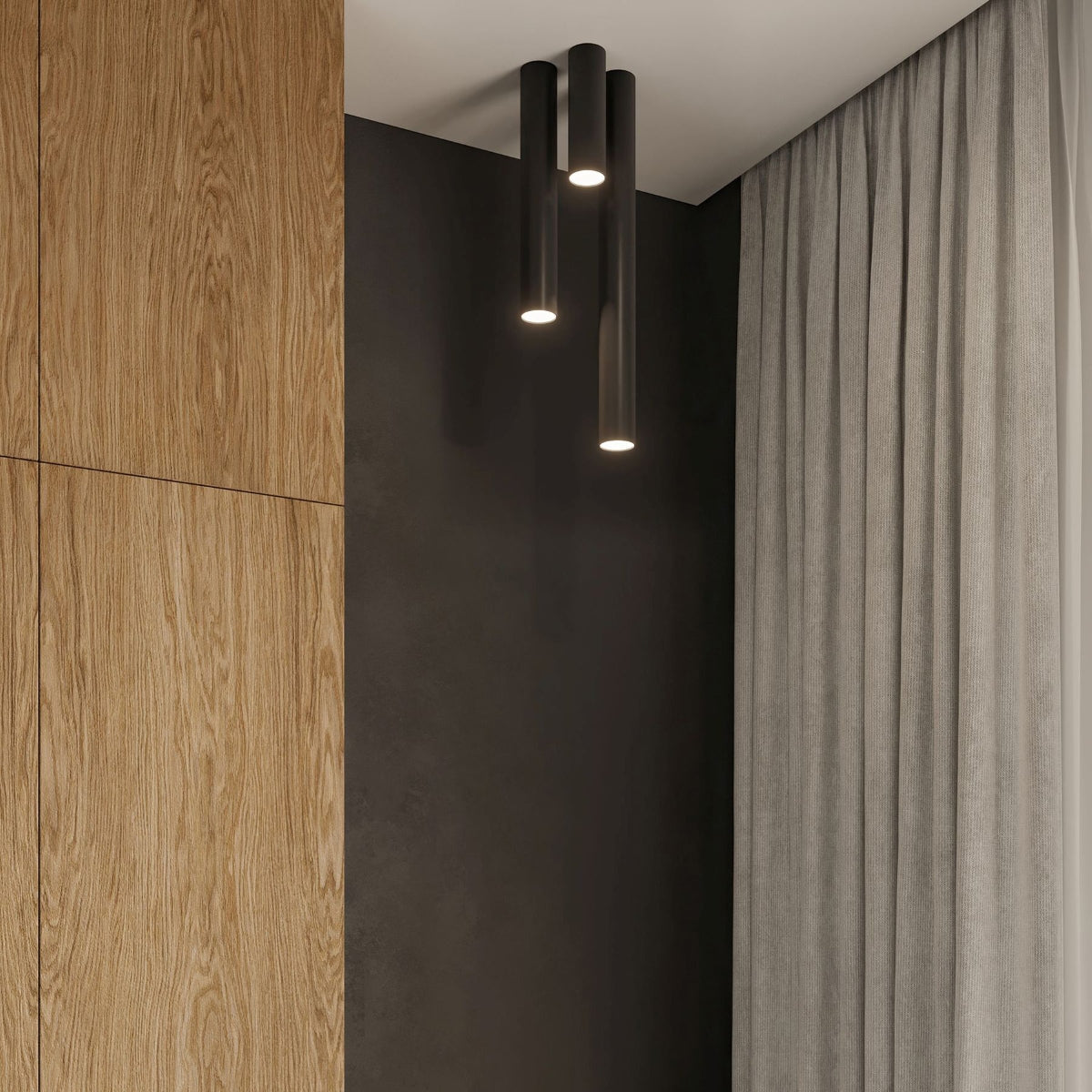 Deckenleuchte - Spot - Strahler LAGOS 60 schwarz Sollux Lighting