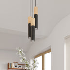 Pendelleuchte PABLO 3P schwarz Sollux Lighting