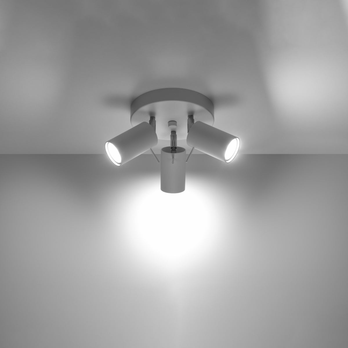 Deckenleuchte - Spot - Strahler RING 3P weiß Sollux Lighting