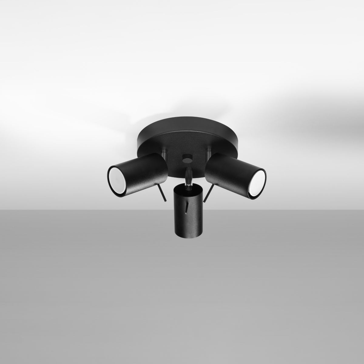 Deckenleuchte - Spot - Strahler RING 3P schwarz Sollux Lighting
