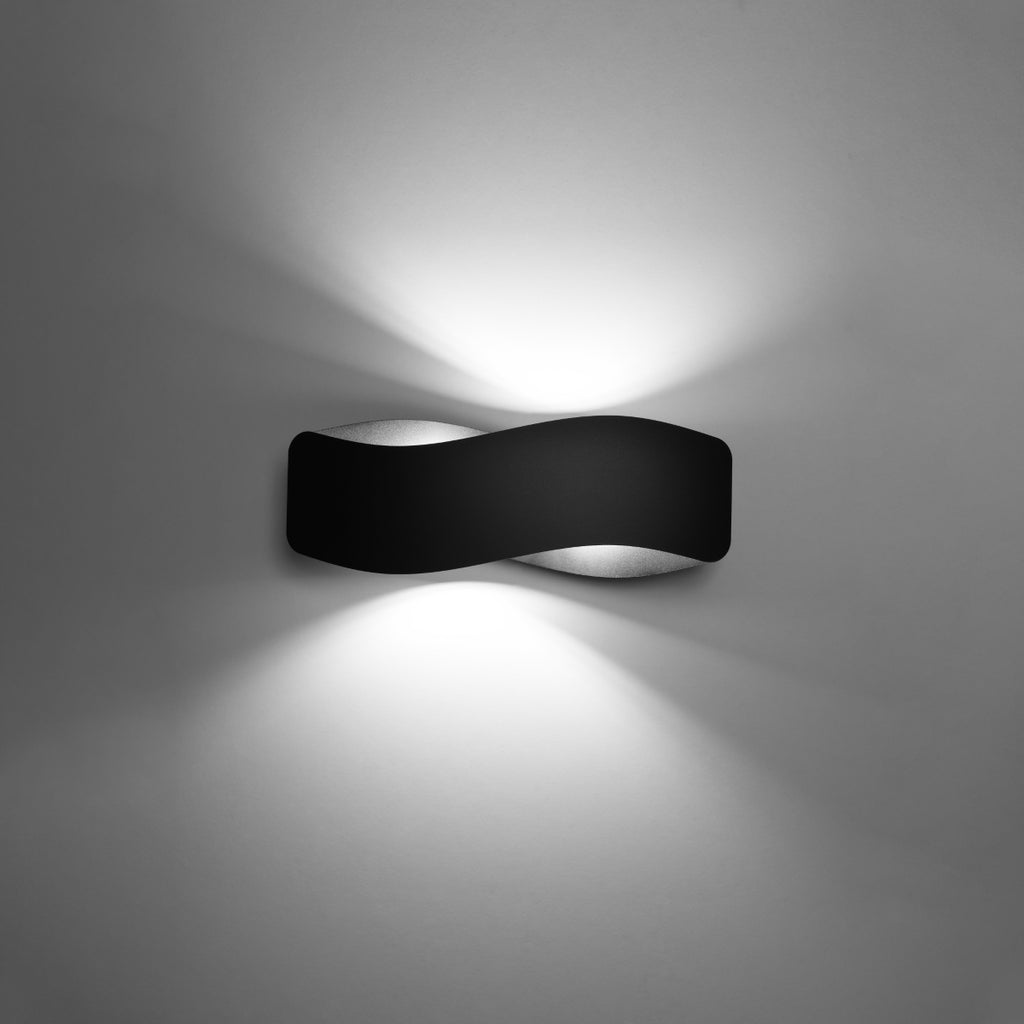 Wandleuchte TILA 40 schwarz Sollux Lighting