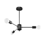 Pendelleuchte LANGO 3 schwarz Sollux Lighting