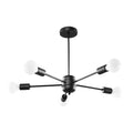 Pendelleuchte LANGO 5 schwarz Sollux Lighting