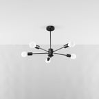 Pendelleuchte LANGO 5 schwarz Sollux Lighting
