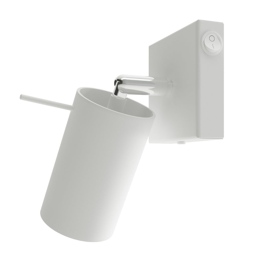 Wandleuchte RING weiß mit einem Schalter Sollux Lighting