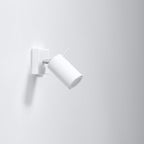 Wandleuchte RING weiß mit einem Schalter Sollux Lighting