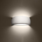 Wandleuchte PONTIUS weiß glänzend lackiert Sollux Lighting