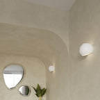 Wandleuchte GLOBE weiß glänzend lackiert Sollux Lighting