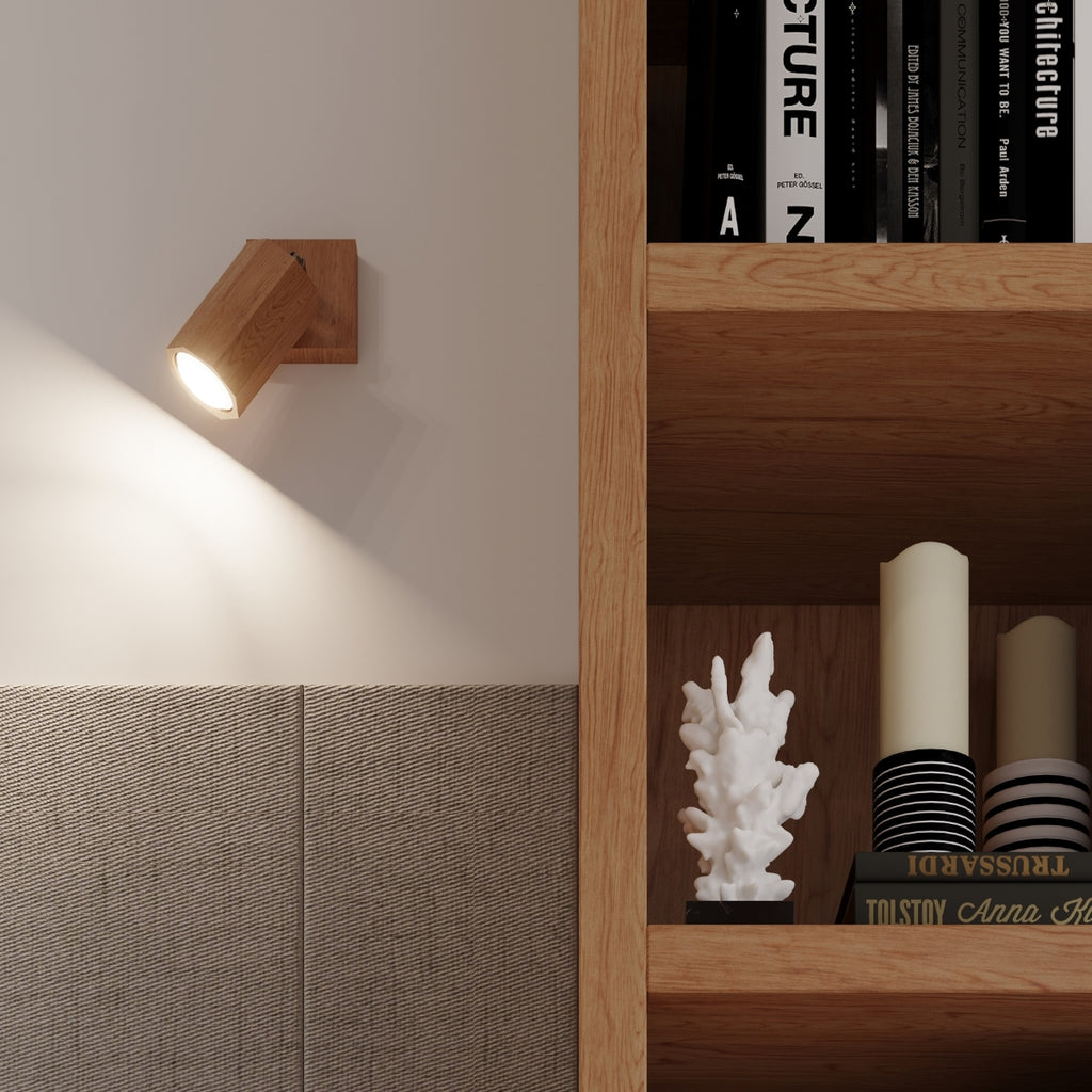 Deckenleuchte - Spot - Strahler ZEKE 2 Eiche Sollux Lighting