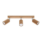 Deckenleuchte - Spot - Strahler ZEKE 3 Eiche Sollux Lighting