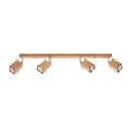 Deckenleuchte - Spot - Strahler KEKE 4 Eiche Sollux Lighting