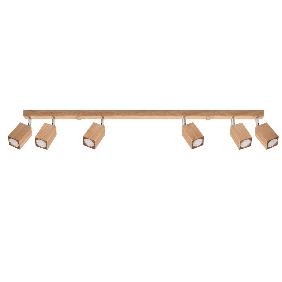 Deckenleuchte - Spot - Strahler KEKE 6 Eiche Sollux Lighting