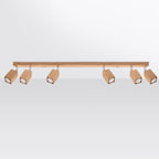 Deckenleuchte - Spot - Strahler KEKE 6 Eiche Sollux Lighting
