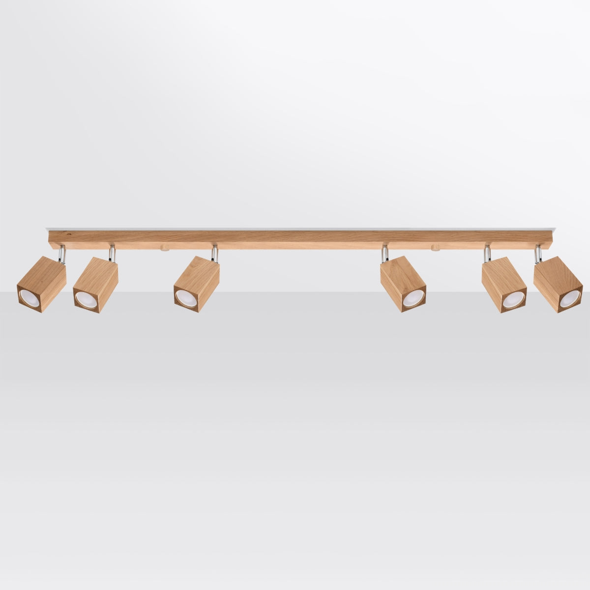 Deckenleuchte - Spot - Strahler KEKE 6 Eiche Sollux Lighting