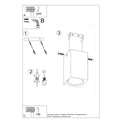 Deckenleuchte - Spot - Strahler KEKE 10 Eiche Sollux Lighting