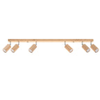 Deckenleuchte - Spot - Strahler BERG 6 Naturholz Sollux Lighting