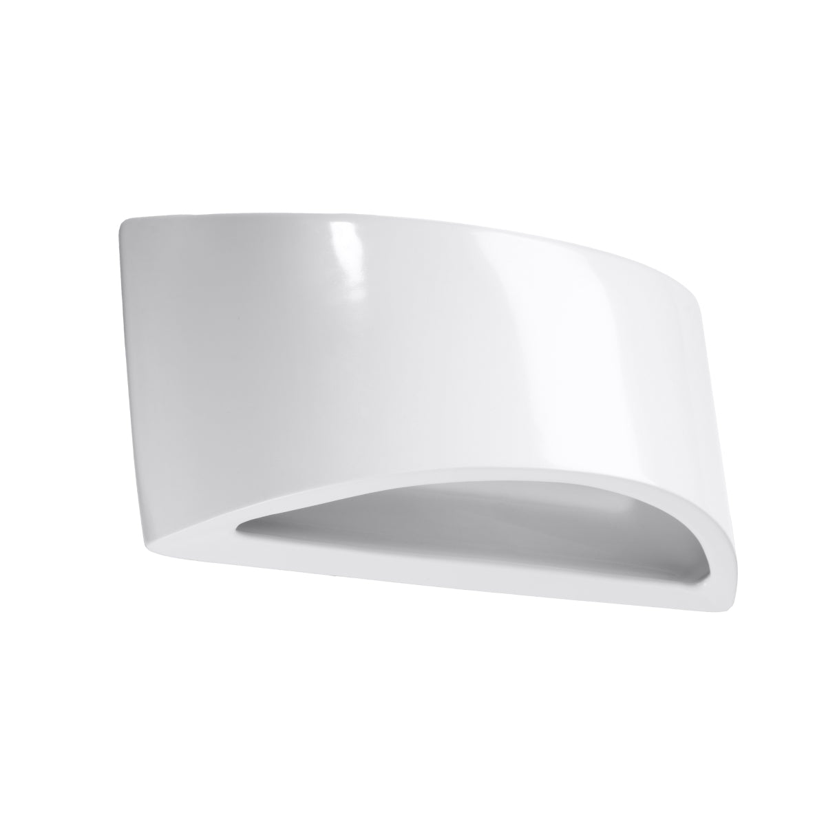 Lackierte Wandleuchte VIXEN weiß glänzend Sollux Lighting
