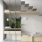 Lackierte Wandleuchte VIXEN weiß glänzend Sollux Lighting