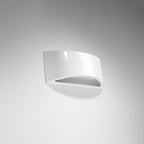 Lackierte Wandleuchte VIXEN weiß glänzend Sollux Lighting