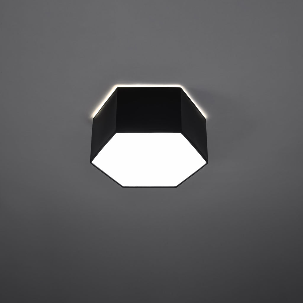 Deckenleuchte SUNDE 13 schwarz Sollux Lighting