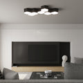Deckenleuchte SUNDE 15 schwarz Sollux Lighting