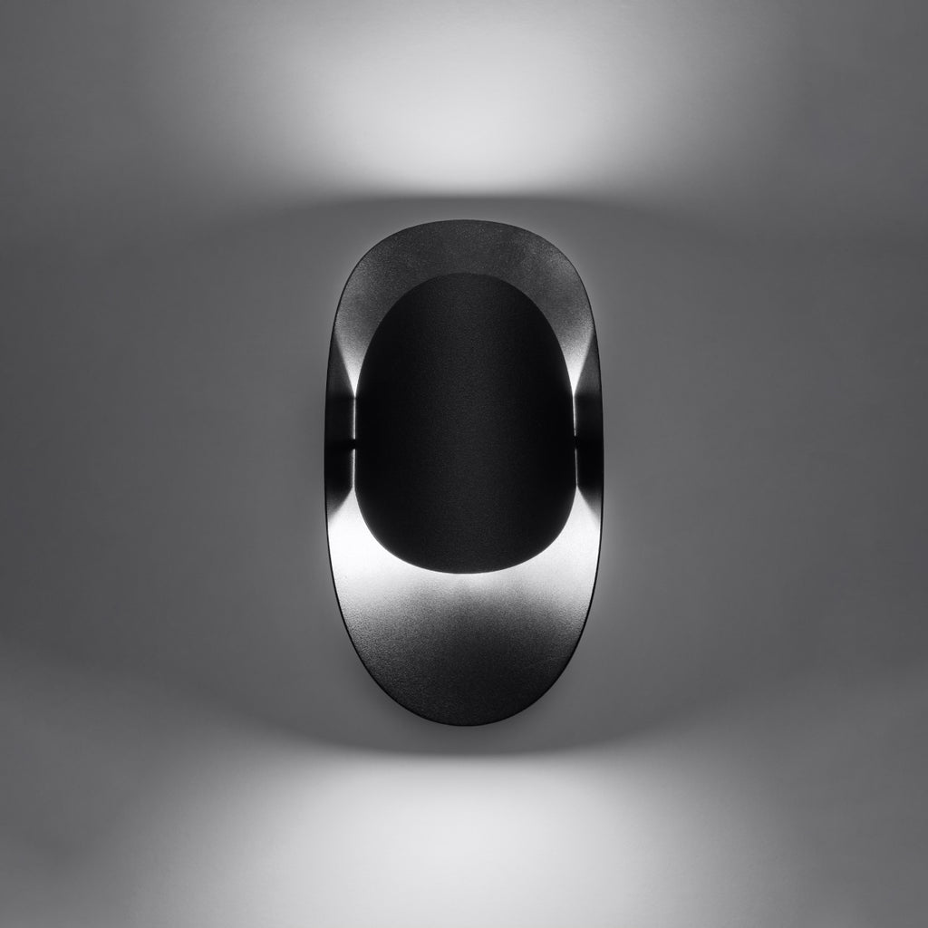 Wandleuchte TEAR schwarz Sollux Lighting