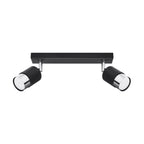 Deckenleuchte - Spot - Strahler NERO 2 schwarz & chrom Sollux Lighting