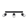 Deckenleuchte - Spot - Strahler NERO 3 schwarz & chrom Sollux Lighting