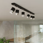 Deckenleuchte - Spot - Strahler NERO 3 schwarz & chrom Sollux Lighting