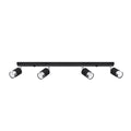 Deckenleuchte - Spot - Strahler NERO 4 schwarz & chrom Sollux Lighting