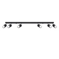 Deckenleuchte - Spot - Strahler NERO 6 schwarz & chrom Sollux Lighting