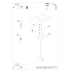 Deckenleuchte - Spot - Strahler NORANO schwarz Sollux Lighting