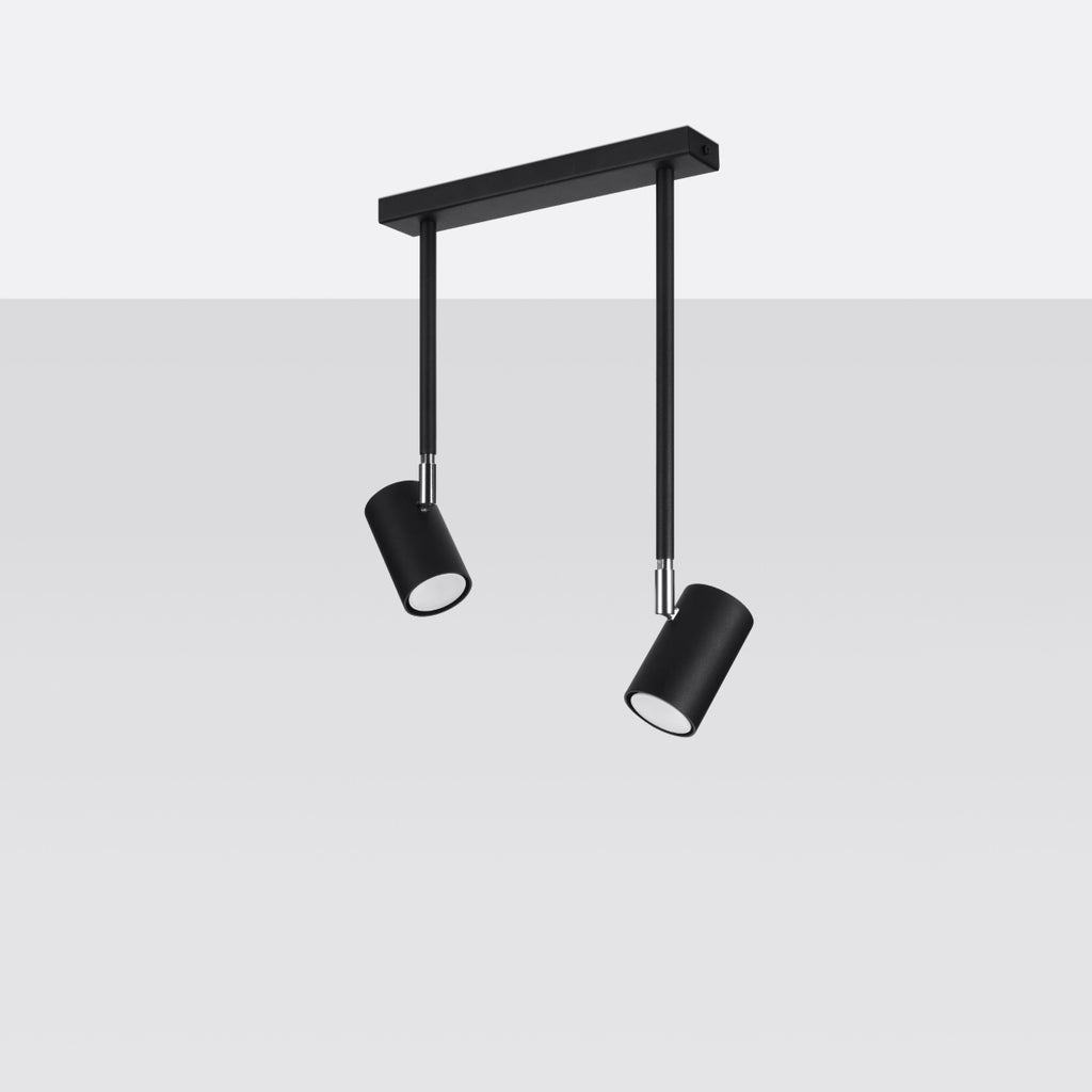 Deckenleuchte - Spot - Strahler NORANO 2 schwarz Sollux Lighting