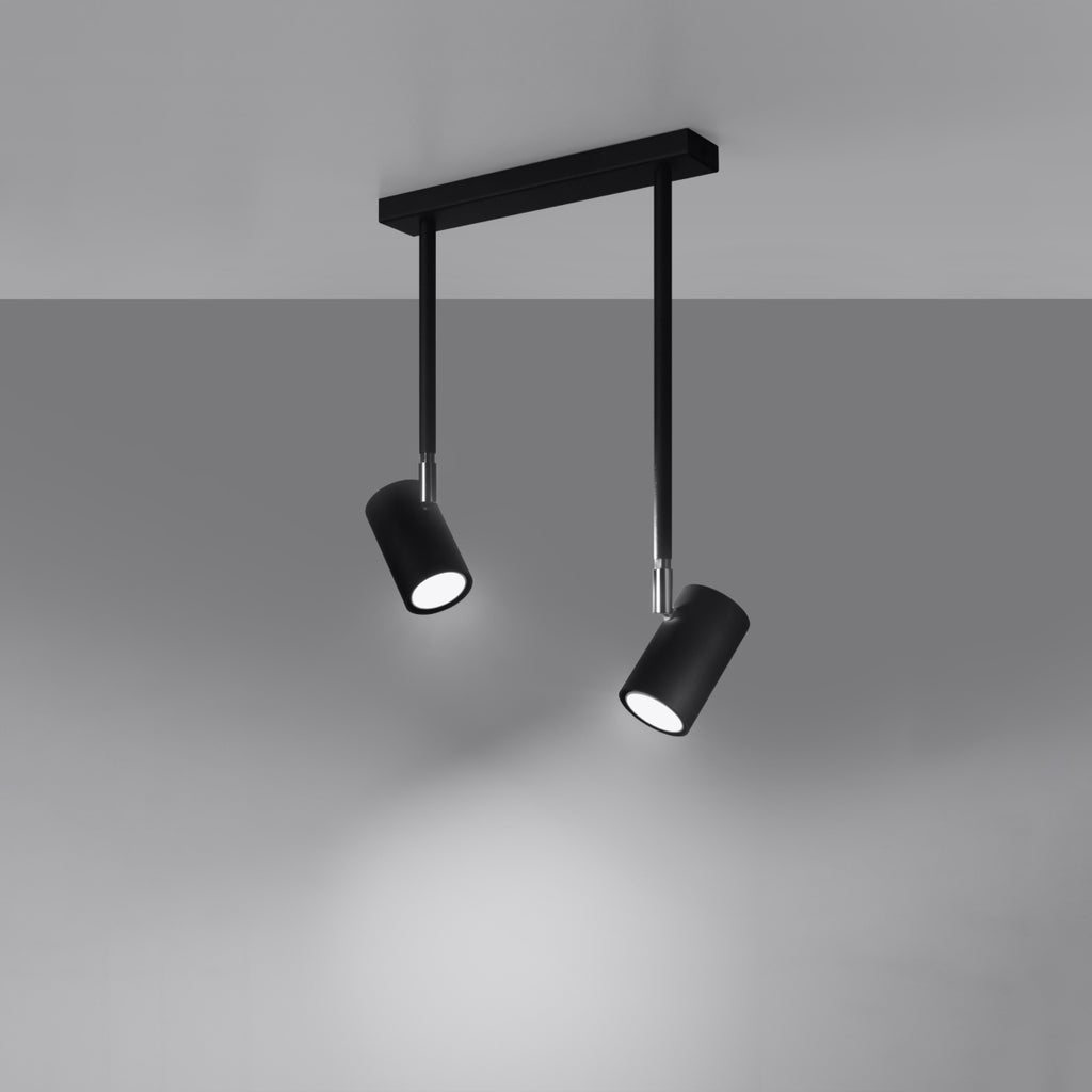 Deckenleuchte - Spot - Strahler NORANO 2 schwarz Sollux Lighting