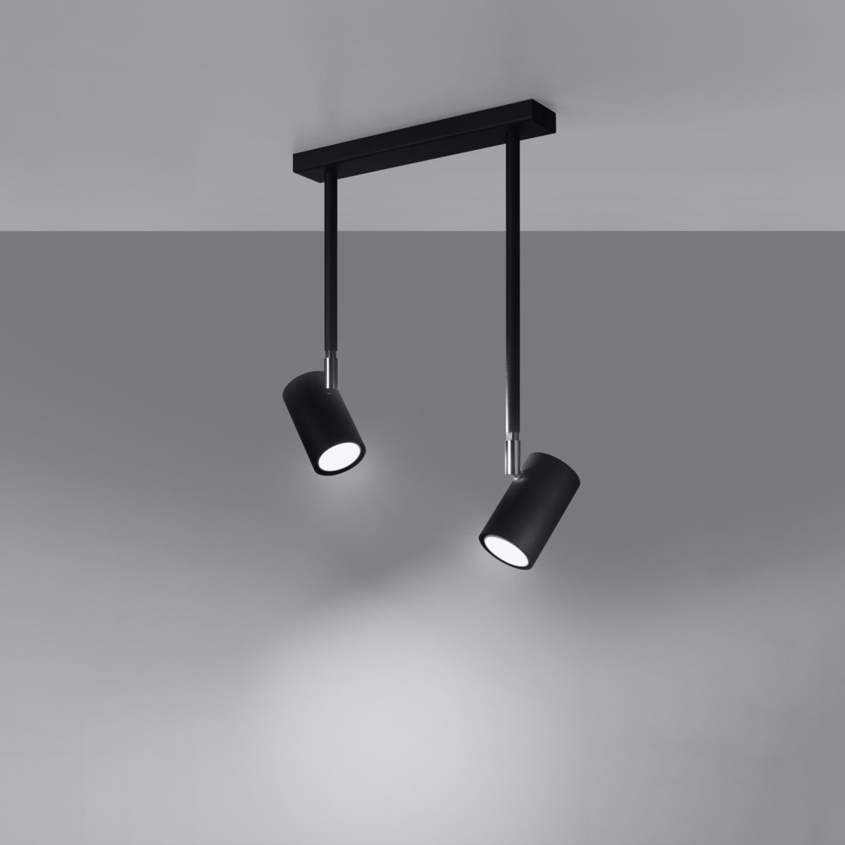 Deckenleuchte - Spot - Strahler NORANO 2 schwarz Sollux Lighting
