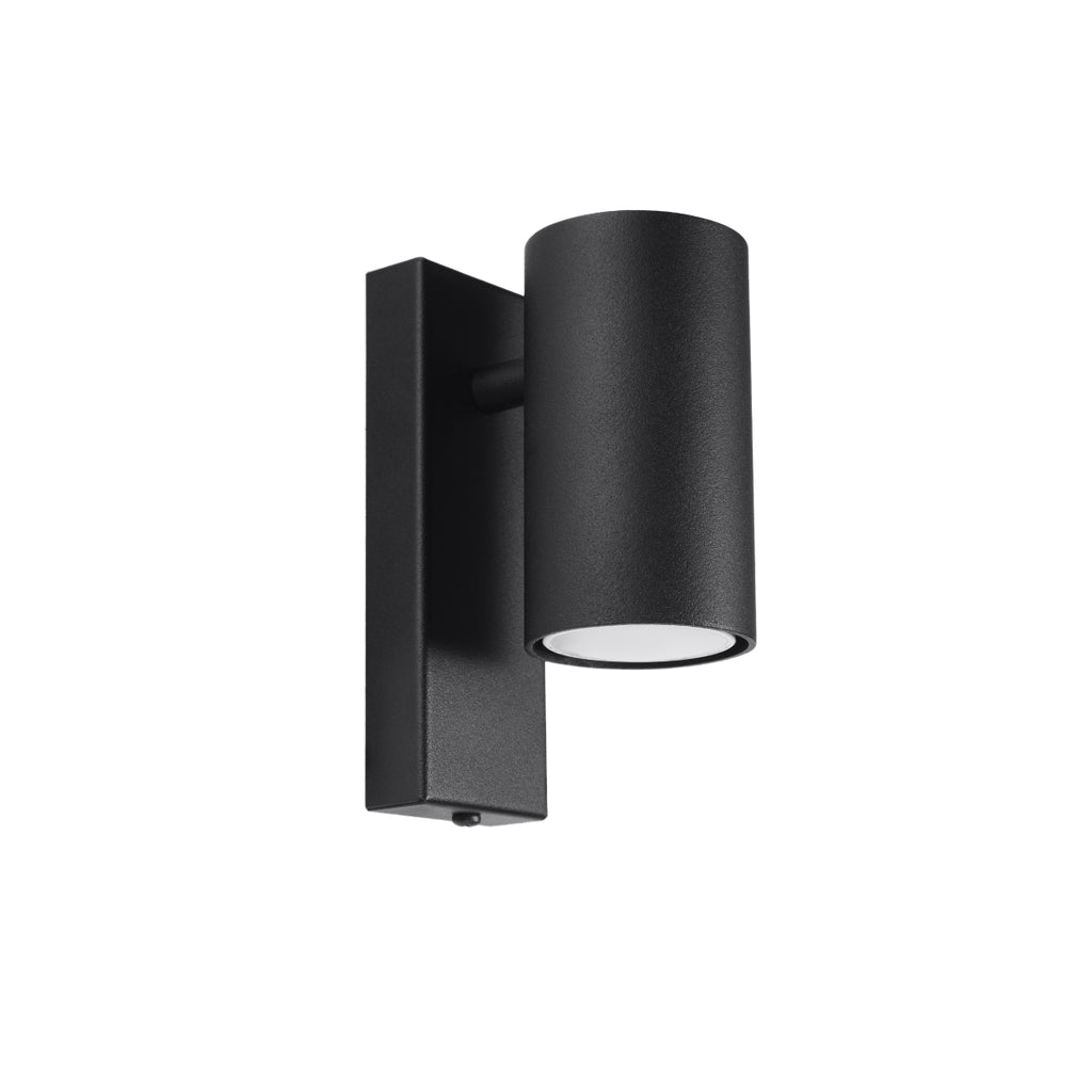 Wandleuchte UTTI schwarz Sollux Lighting