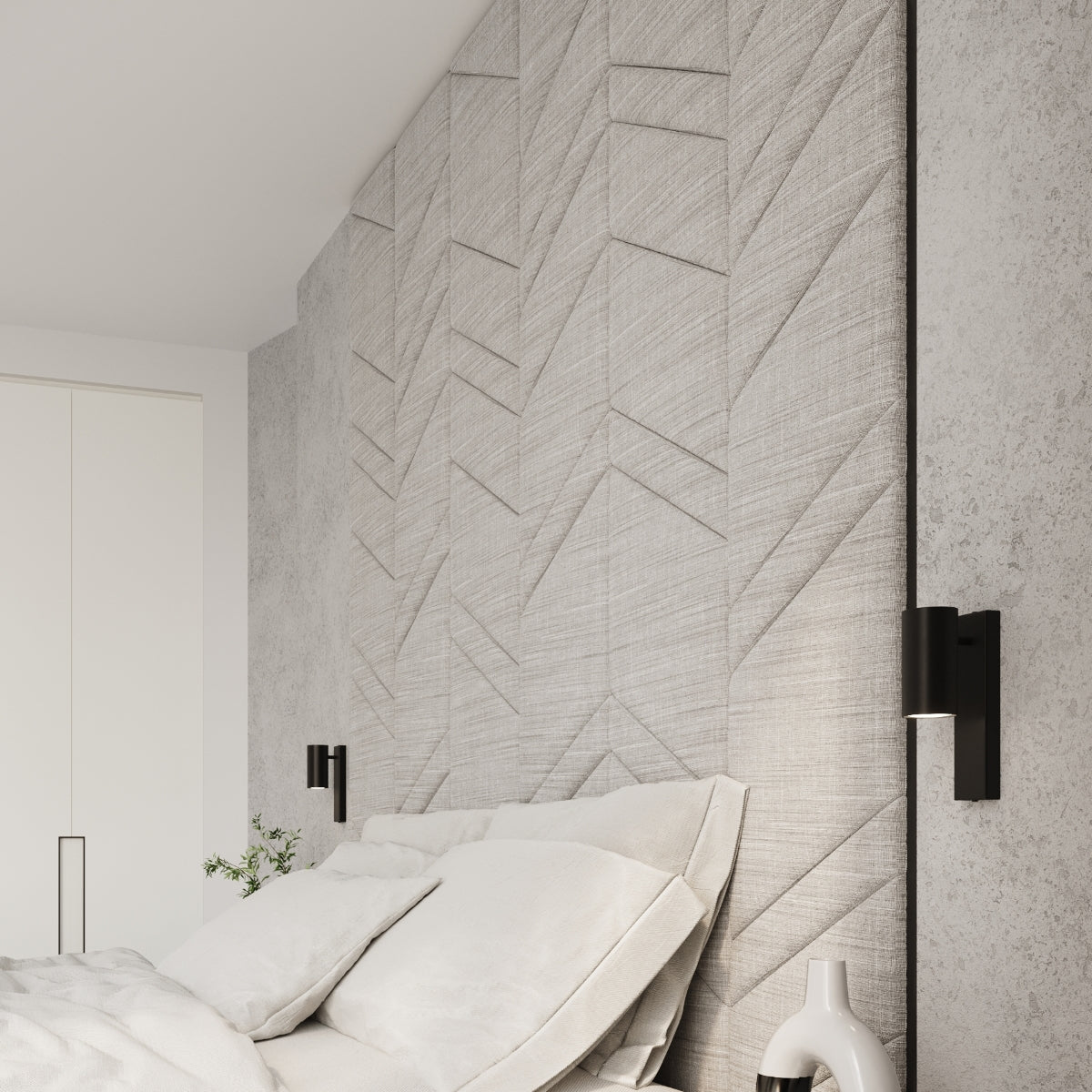 Wandleuchte UTTI schwarz Sollux Lighting