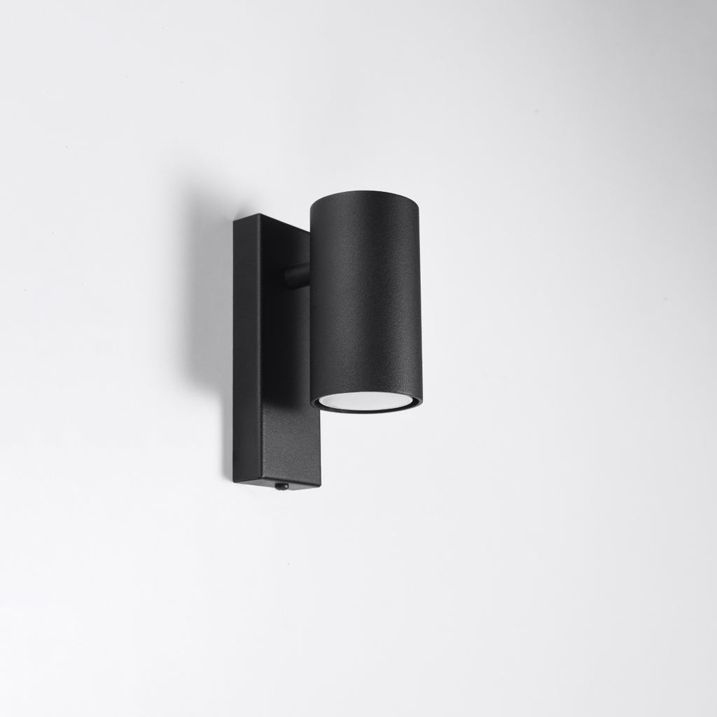 Wandleuchte UTTI schwarz Sollux Lighting