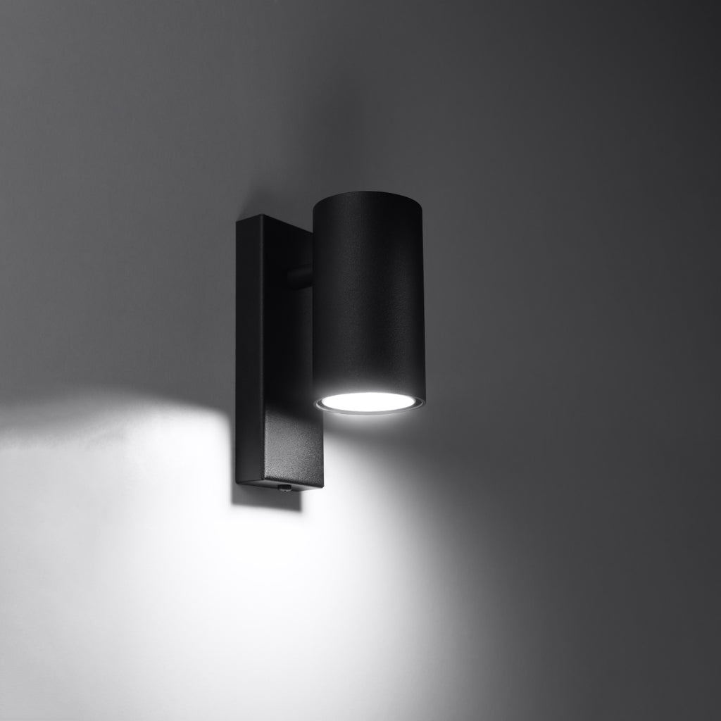 Wandleuchte UTTI schwarz Sollux Lighting