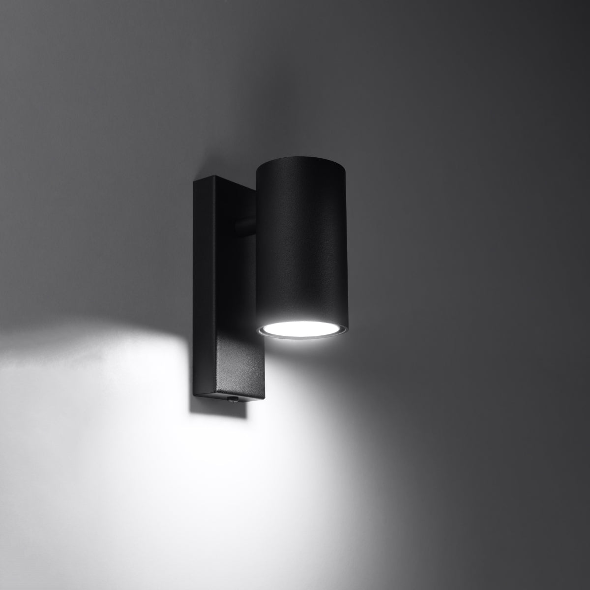 Wandleuchte UTTI schwarz Sollux Lighting