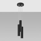 Pendelleuchte LAGOS 3P schwarz Sollux Lighting