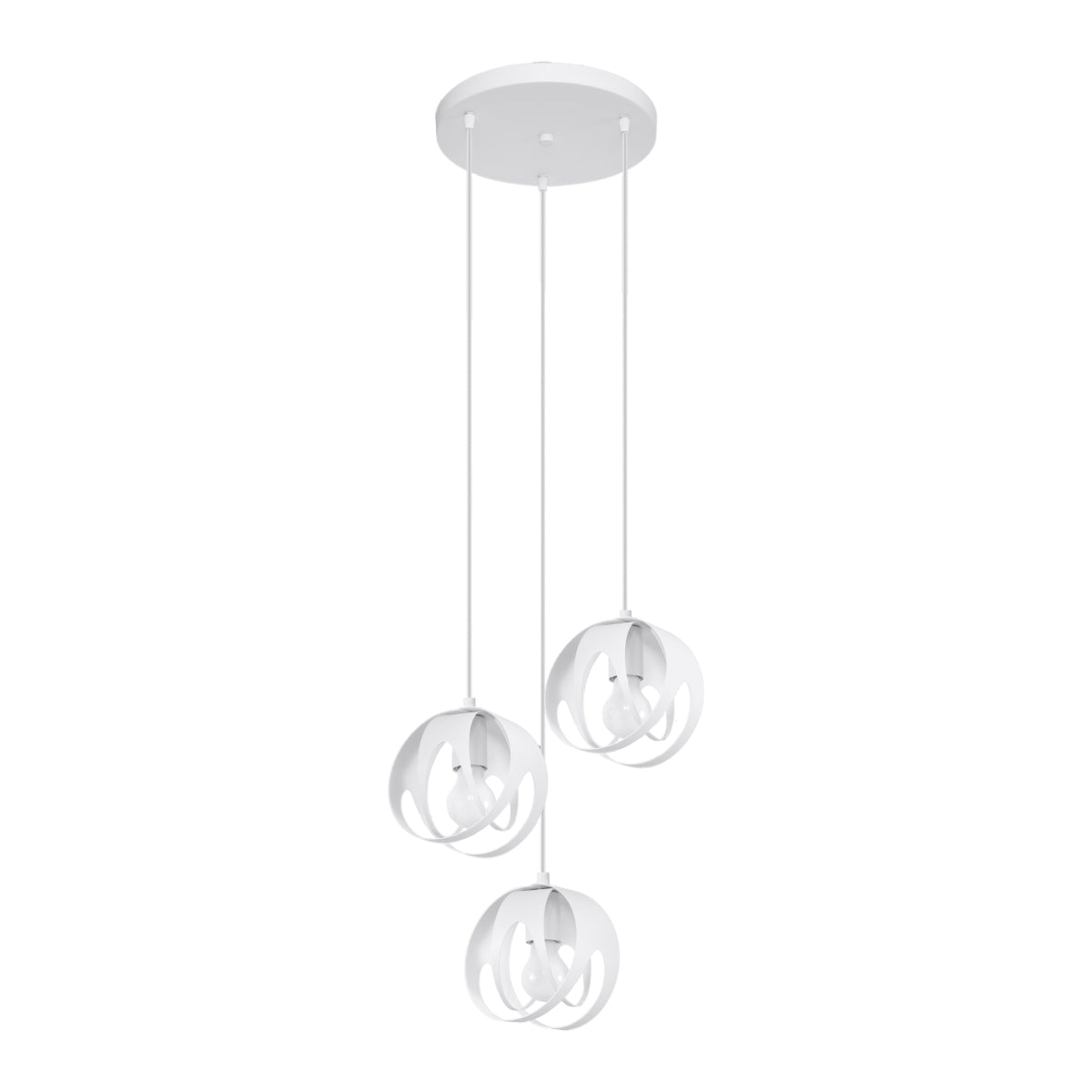 Pendelleuchte TULOS 3P weiß Sollux Lighting